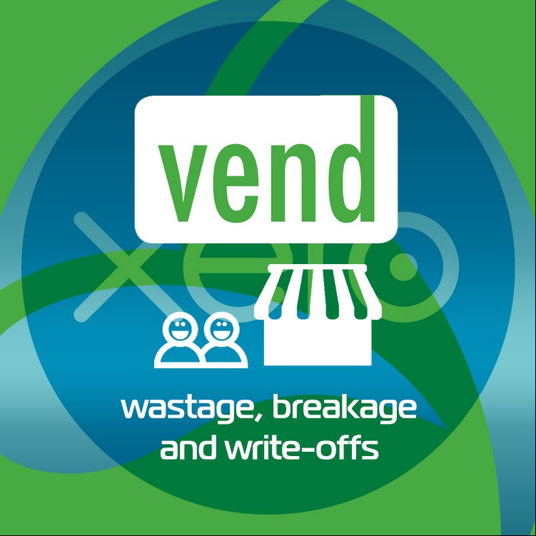 Vend Xero Managing Wastage, Breakage and write-offs