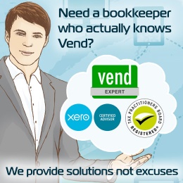 Vend Xero Bookkeeper BAS Agent