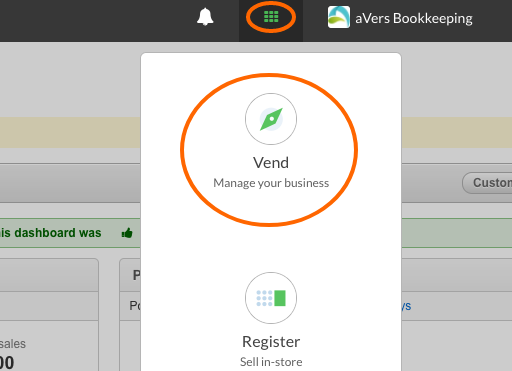 Vend Manage your business adding bookkeeper to your account