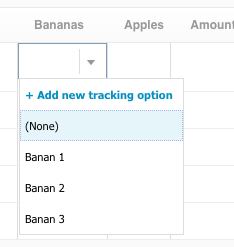 Tracking Categories in Xero Invoices