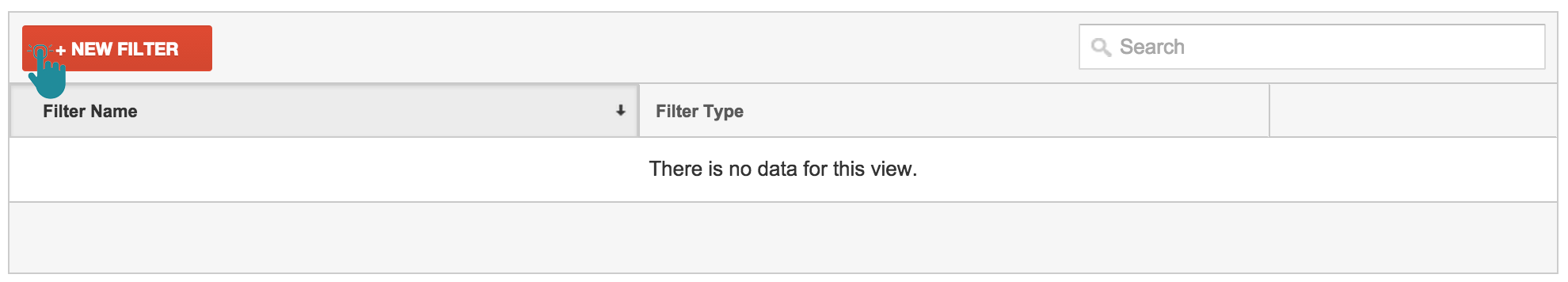 New Filter Google Analytics