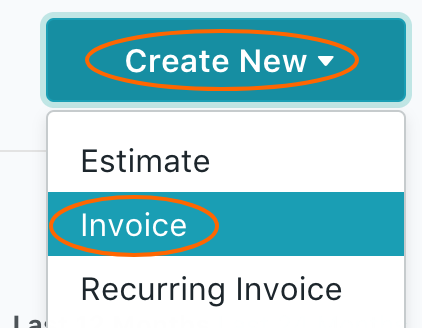Create New GST Invoice