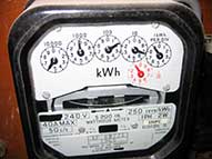 Old Electricity Meter Home Office Business