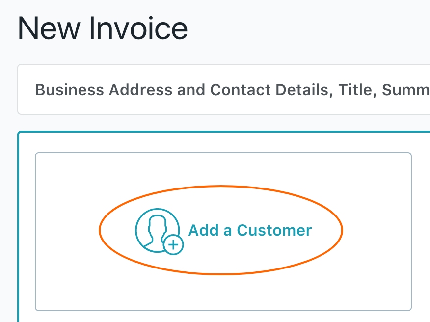 Add Customer Client to Free Invoice