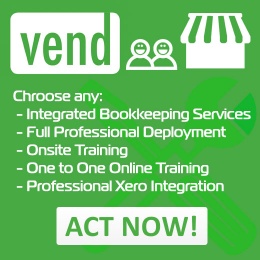 Vend POS point of sale in Brisbane Training