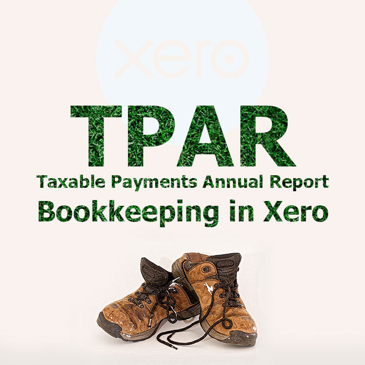 Bookkeeping for TPAR in Xero