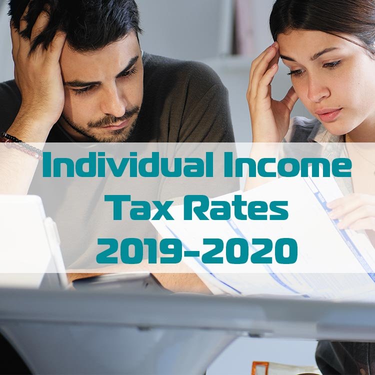 Individual Income Tax Rates 2019-2020