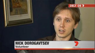 Nick Dorogavtsev volunteer Brisbane Charity