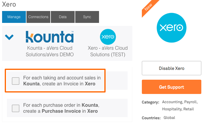 Integrating Sales and Payments Xero and Kounta