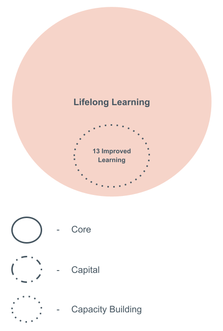 Lifelong learning Improved Learning NDIS Domain Outcomes