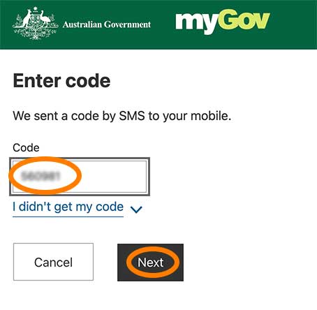 myGov NDIS 2SA